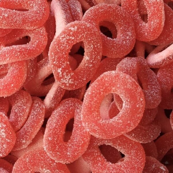 Anneaux Fraise Acidulés Halal | Candy image