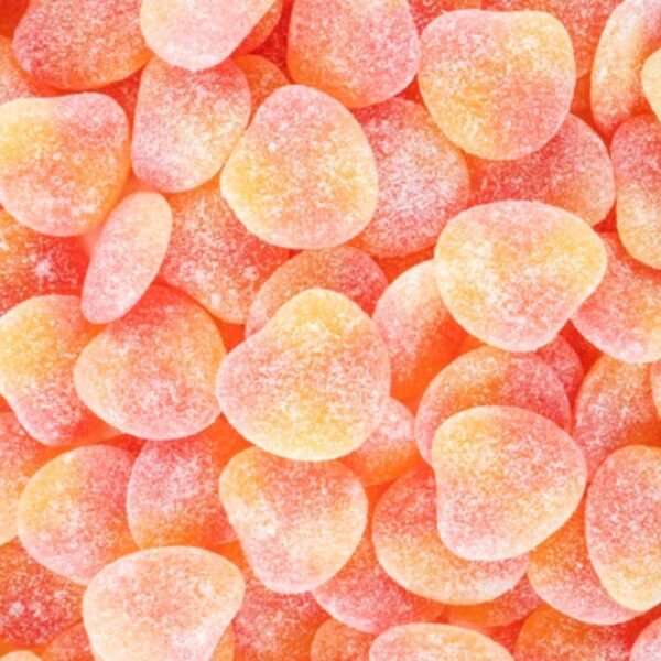 Bonbons Coeur goût Pêche Halal | Candy image