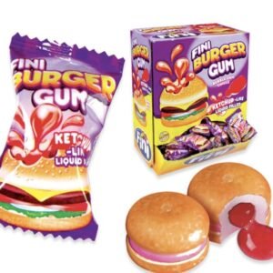 Burger Bubble Gum avec liquide Halal (Lot de 3) | Candy image