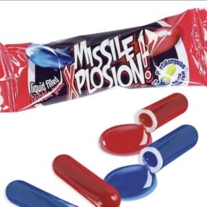 Missile Explosion Chewing gum avec liquide Halal (Lot de 3) | Candy image