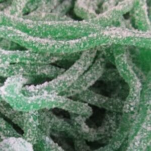 Spaghetti acidulés Pomme (lot de 5) Halal | Candy image