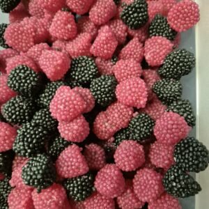 Mûres Perlées Rouges et Noires