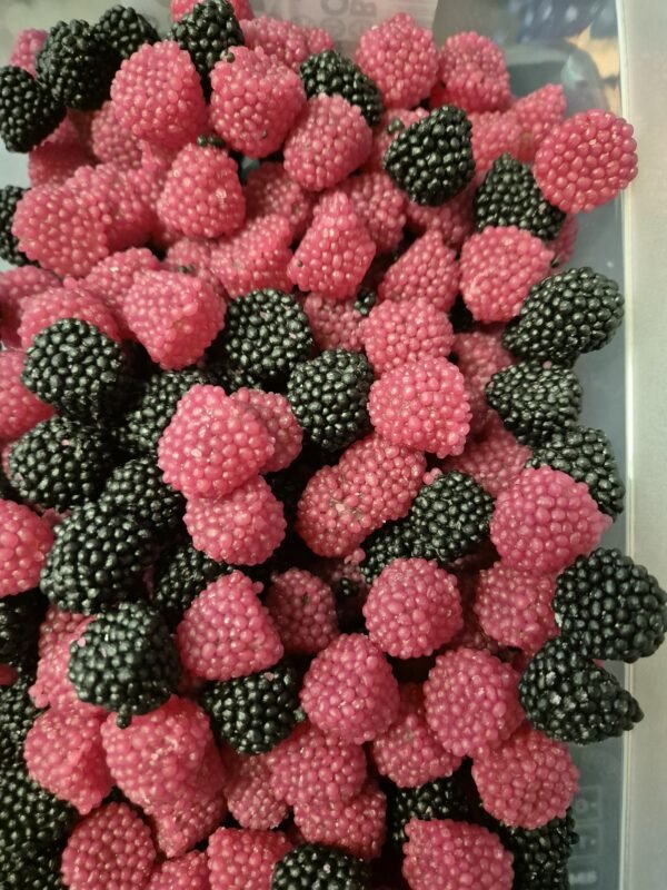 Mûres Perlées Rouges et Noires