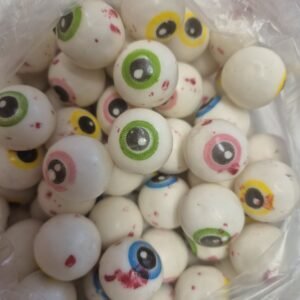 Chewing Gum Boule OEIL, Coeur Coulant (lot de 5)